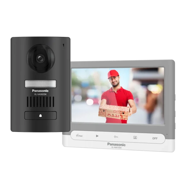 Basic Analog Video Door Phone Kit with Memory VL-SA72SX