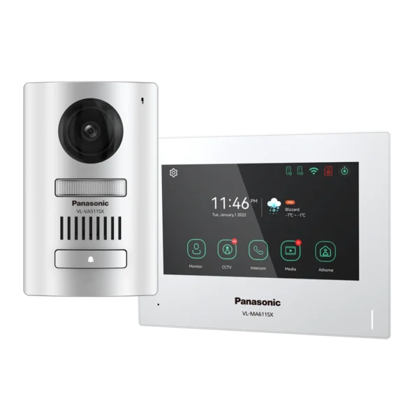Hybrid Video Door Phone Kit with Mobile App Access VL-SA611SX