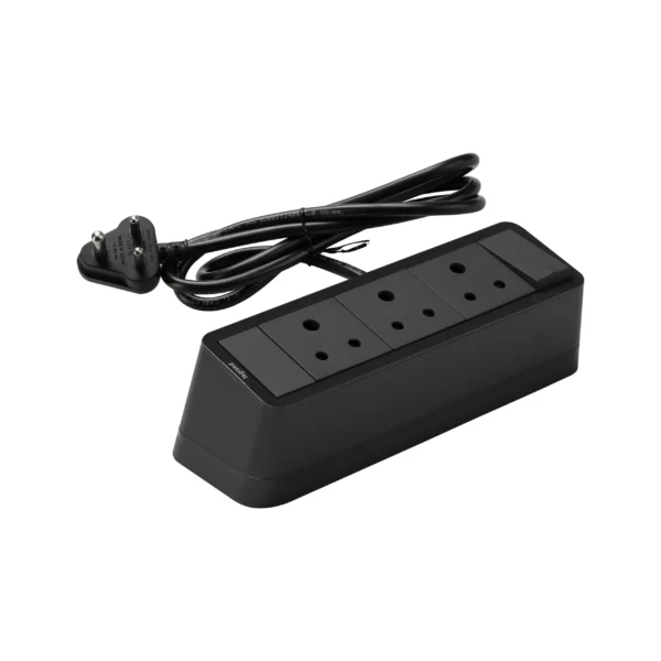 8 Module Desktop Power Center - 6A Socket - Chic Grey