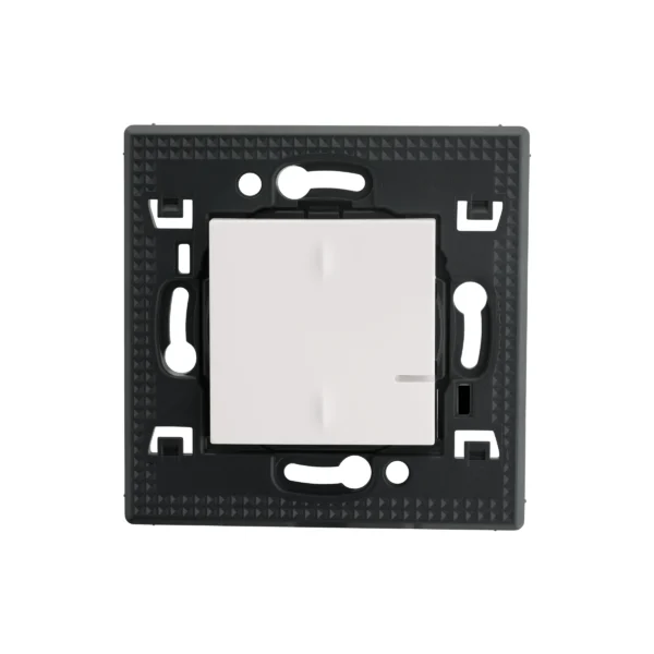 Connected Wireless Light Switch - 2 Module - White