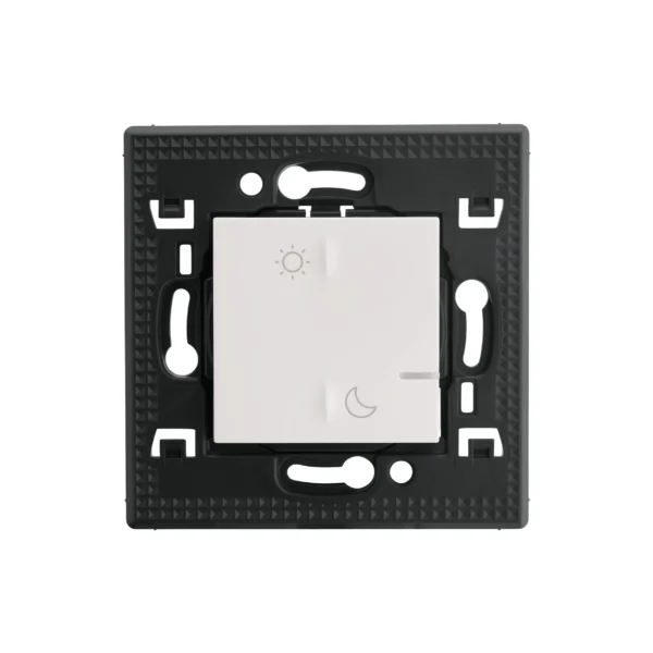 Connected Wake Up/Sleep Wireless Scenario Control Switch - 2 Module - White