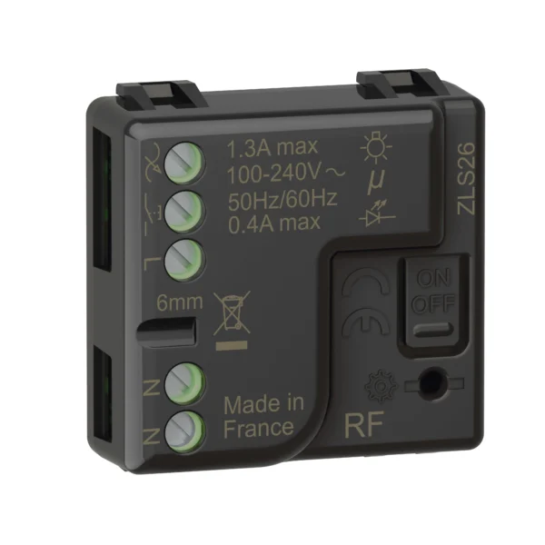 Micro Module Switch - with Neutral - Black