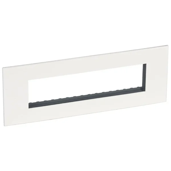 Cover Plate - 8 Module - White