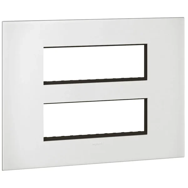 Cover Plate - 2*6 Module - White