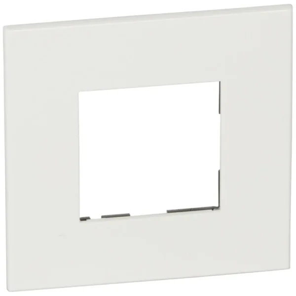 Cover Plate - 2 Module - White