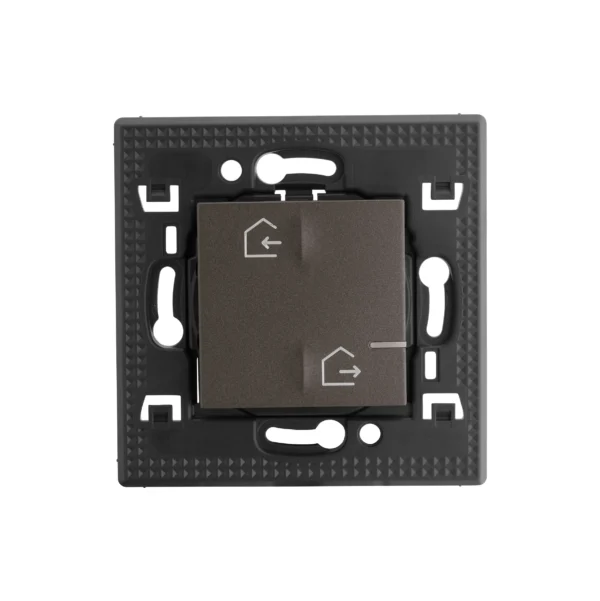 Connected Home/Away Wireless Master Switch - 2 Module - Charcoal Grey