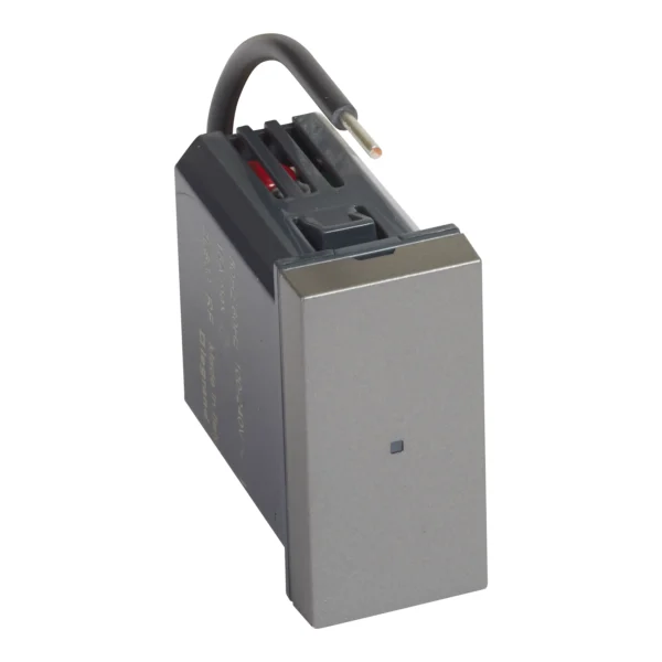 16A - Connected Socket Module - 1 Module - Magnesium
