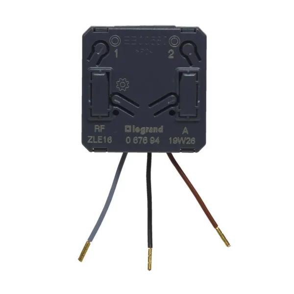 Wireless Switch - On/Off Module for Mechanical Switch - (Auxilary) - Black