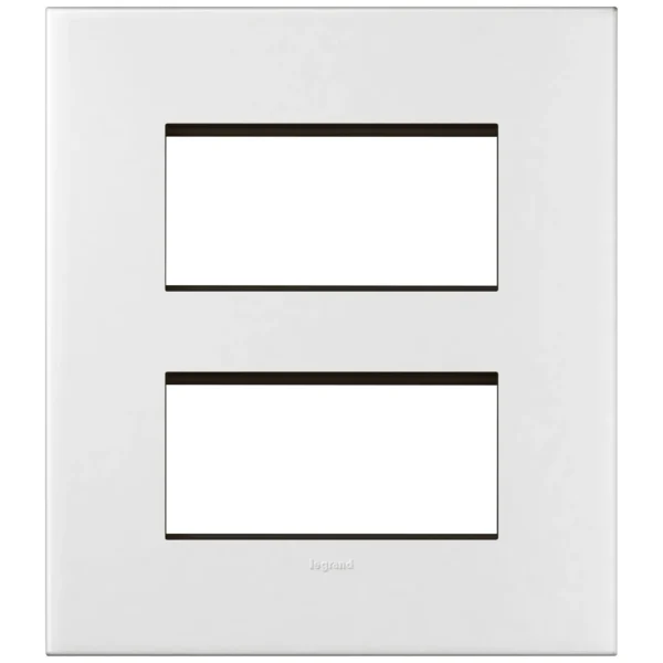 Cover Plate - 2*4 Module - White